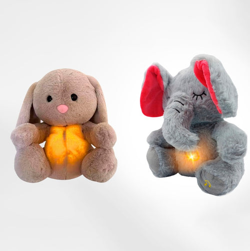 PELUCHE CONEJO Y ELEFANTE