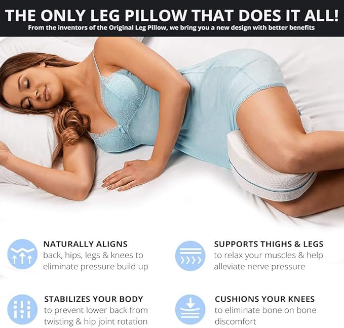 COJÍN ALMOHADA ERGONÓMICA PARA PIERNAS