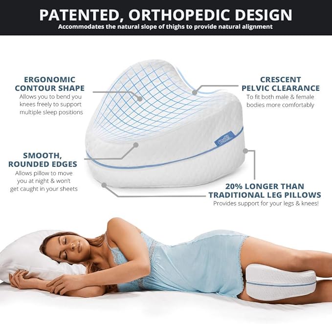 COJÍN ALMOHADA ERGONÓMICA PARA PIERNAS