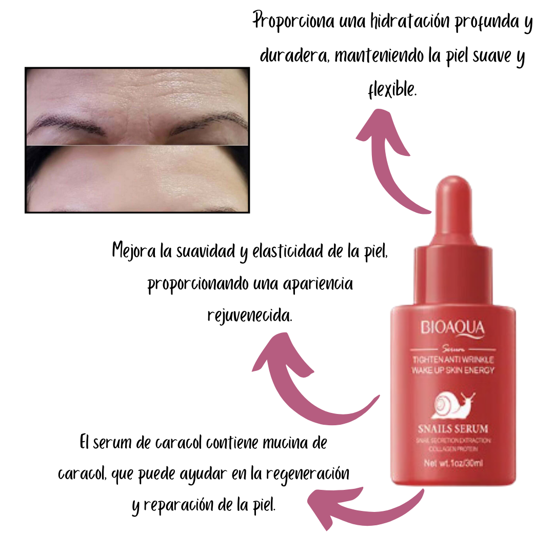 BIOAQUA - SERUM DE BABA DE CARACOL