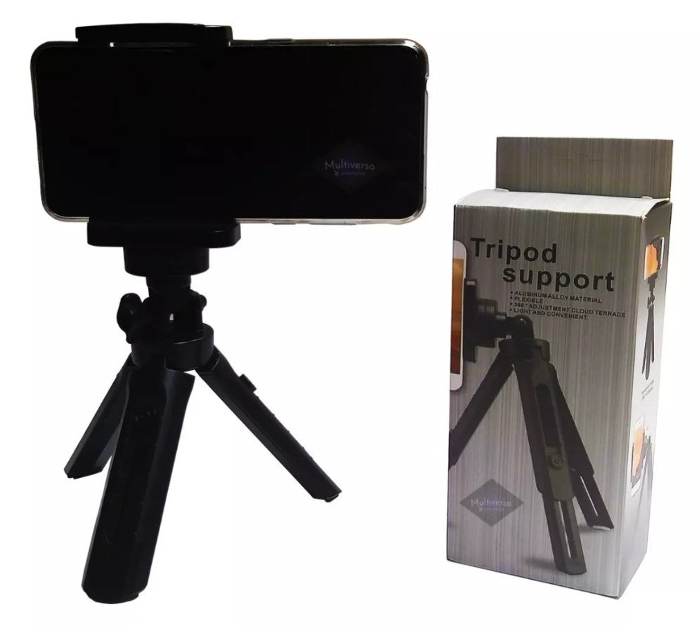 TRÍPODE PARA CELULAR AJUSTABLE, REGULABLE