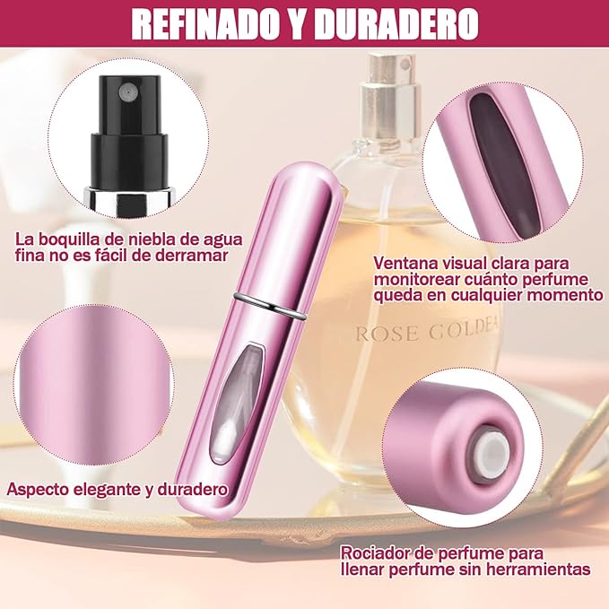 DISPENSADOR DE PERFUME, LOCIÓN Y SPLASH