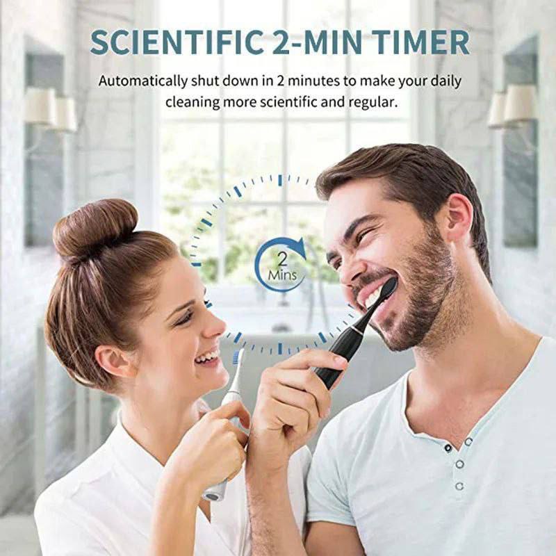 CEPILLO DE DIENTES ELÉCTRICO CON 4 CABEZAS