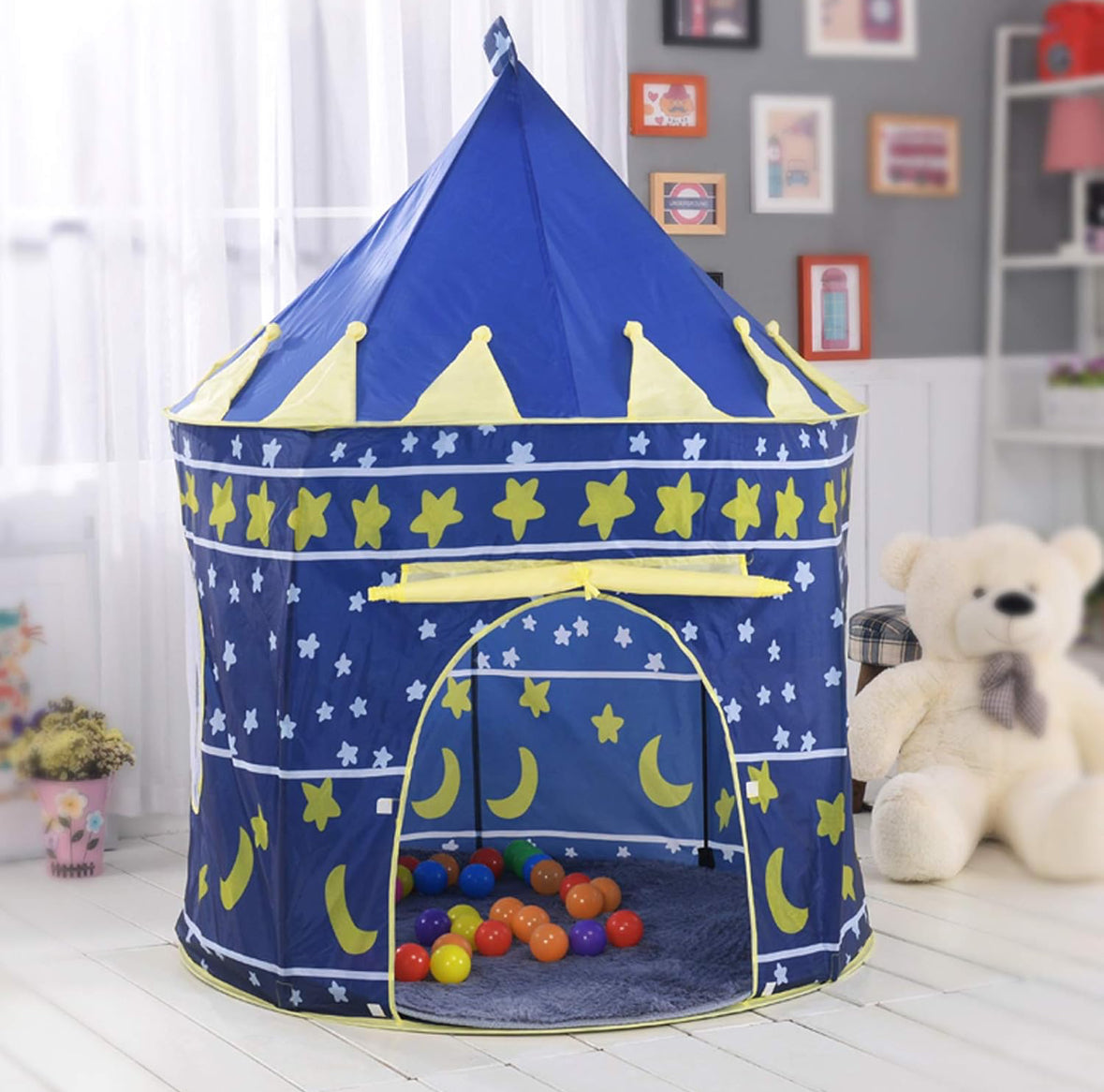 CARPA CASTILLO INFANTIL PORTATIL