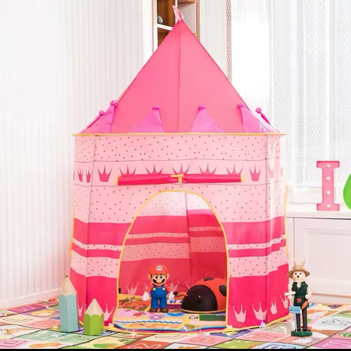 CARPA CASTILLO INFANTIL PORTATIL