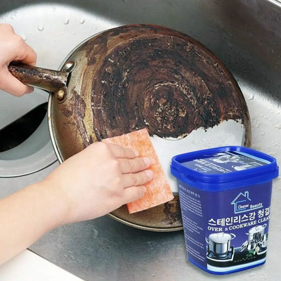 LIMPIA OLLAS, GRASA, ACEITE, ÓXIDO 2x1