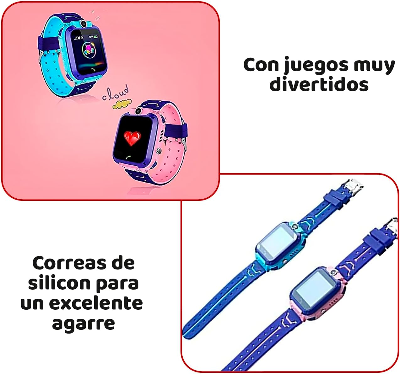 RELOJ - SMARTWATCH PARA NIÑOS LLAMADAS