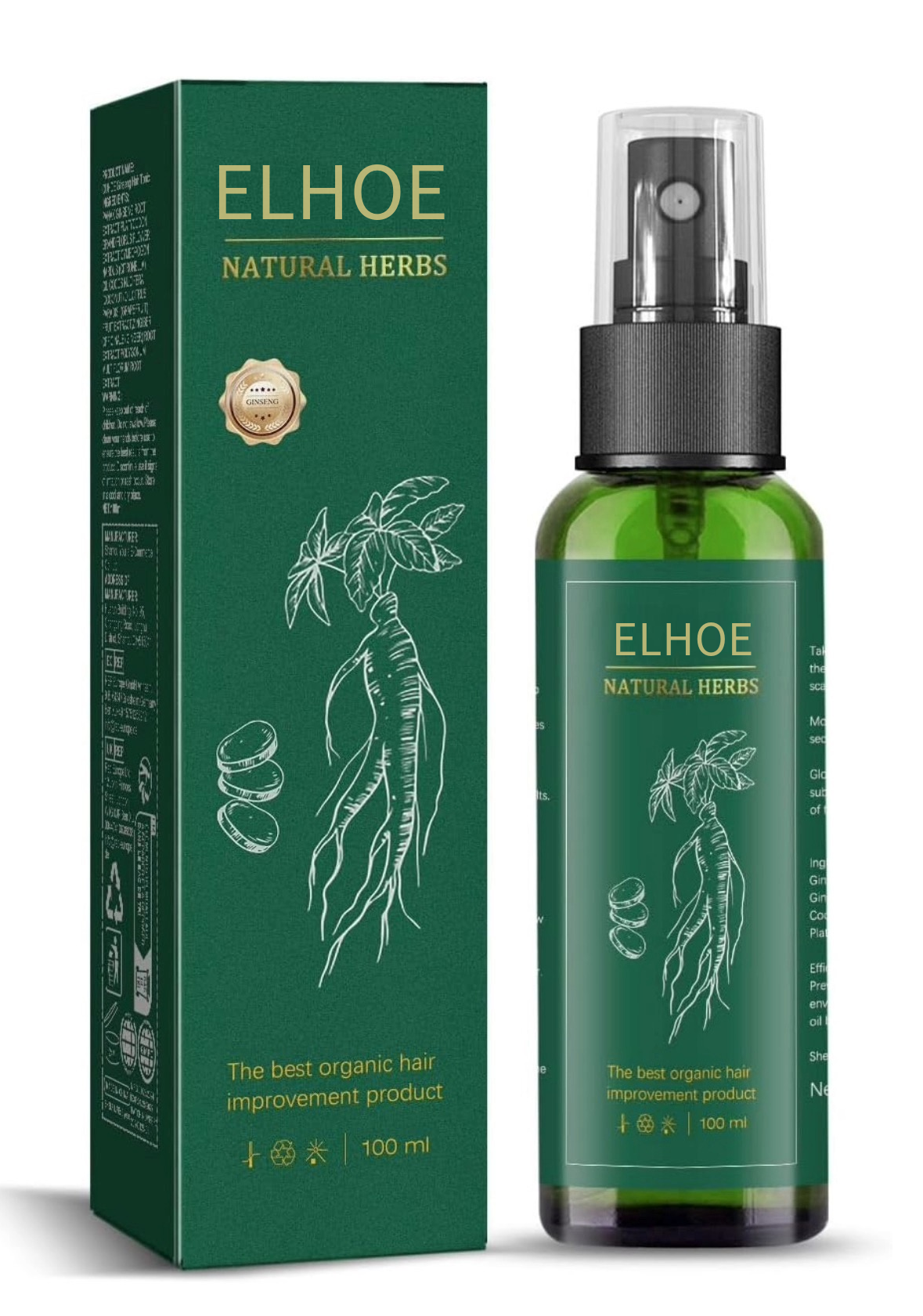 TÓNICO CAPILAR ELHOE TM NATURAL HERBS