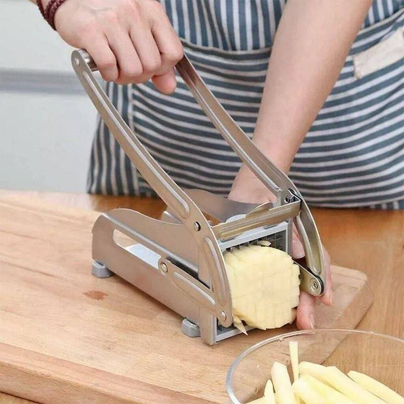 CORTADOR DE PAPA MANUAL DE ACERO PREMIUN